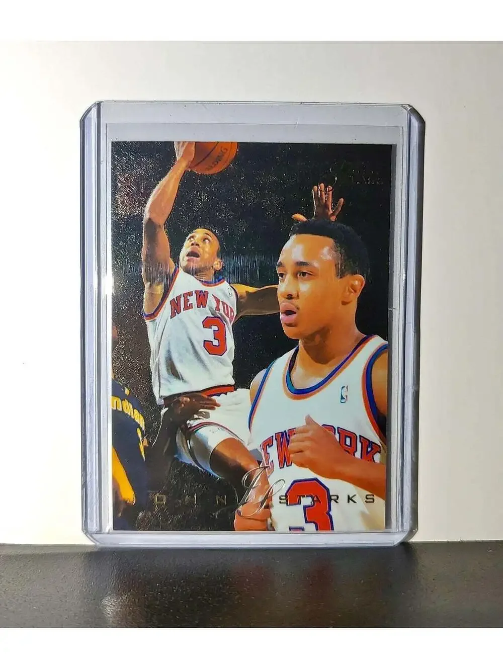 John Starks 1995-96 Flair NBA #93 Card New York Knicks